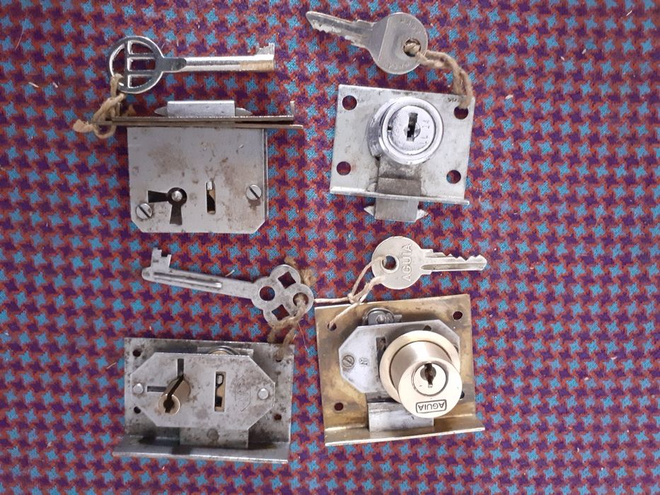 Fechadura Aguia 3G/60mm para portas interiores.