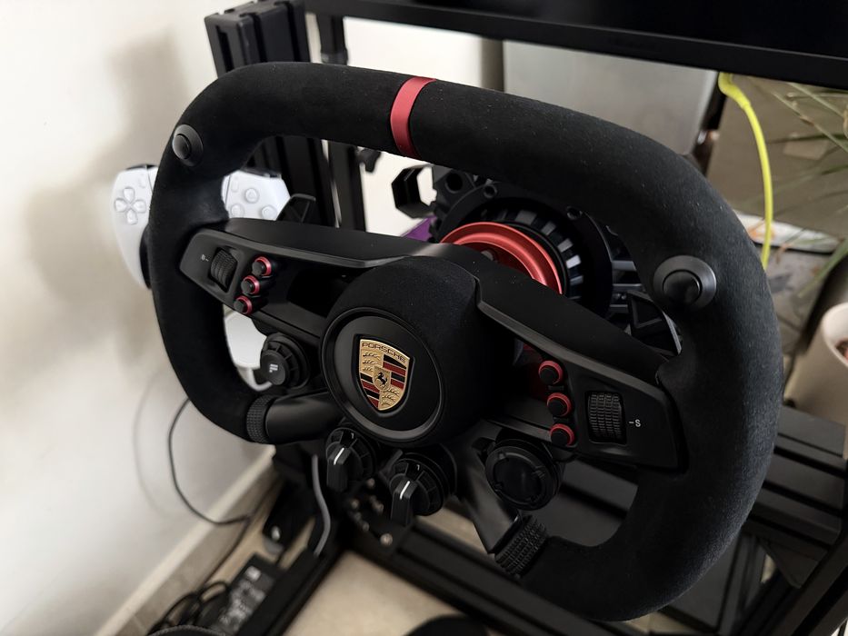 Fanatec CSL Elite Porsche Vision GT — perfeito estado (+ QR2 opcional)