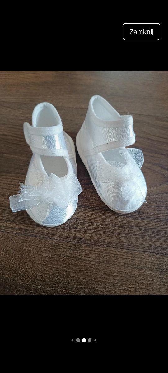 Biała sukienka chrzest ,roczek 80