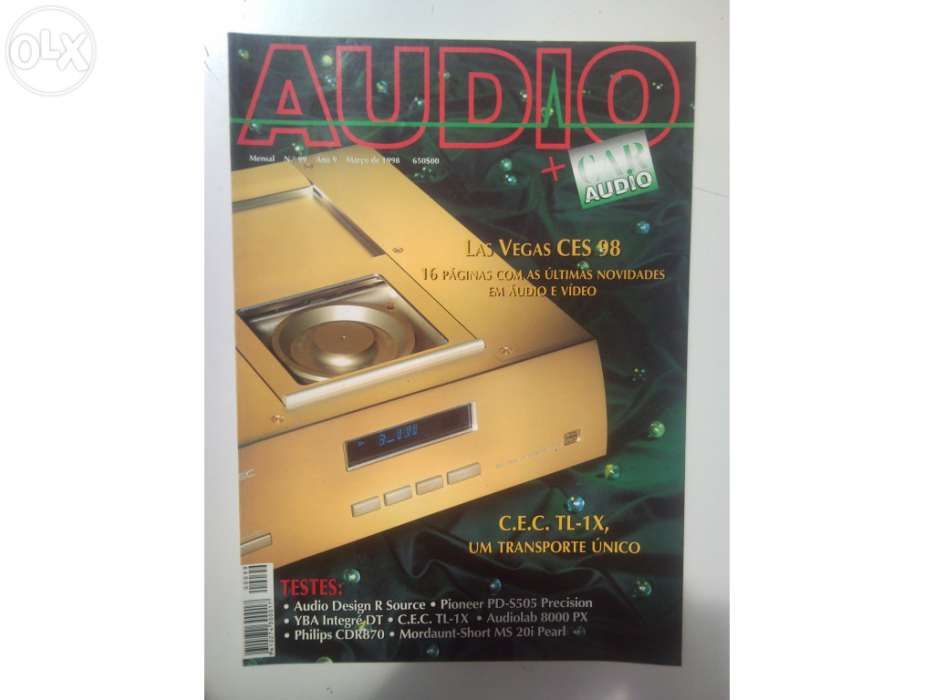 9 Revistas Áudio - Anos 90