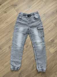 Spodnie szare jeans Reserved 146