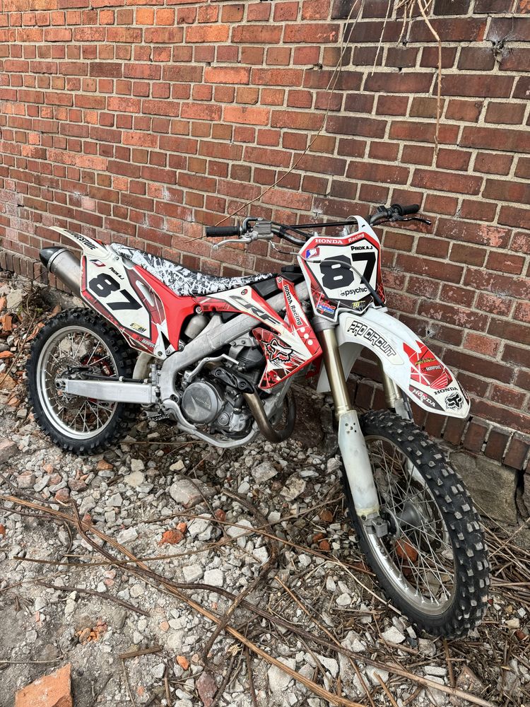 HONDA CRF 450 wtrysk ladna  crf 250 kxf cross enduro