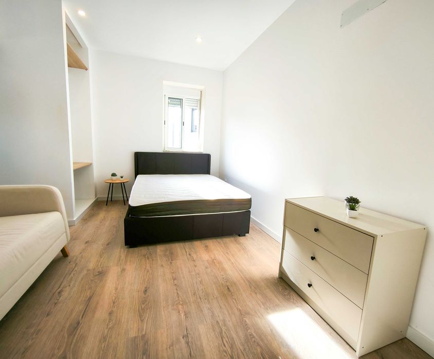 Studio T0 em Matosinhos - contas incluídas