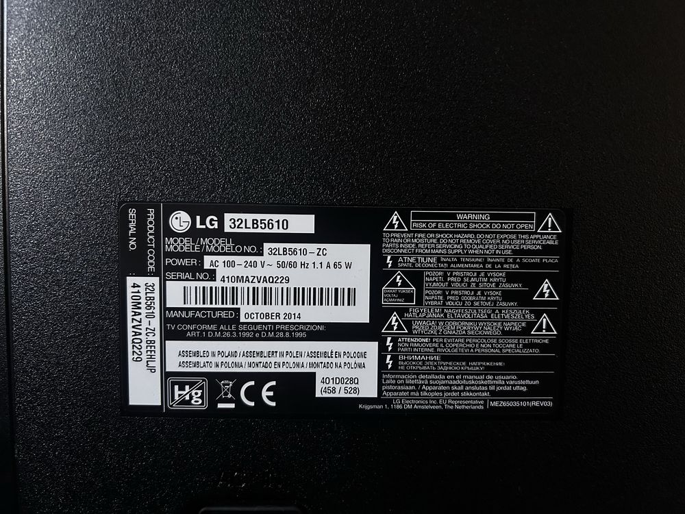 Telewizor LG 32LB5610