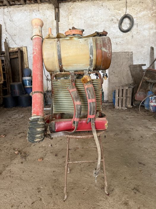 Máquina de sulfatar de costas