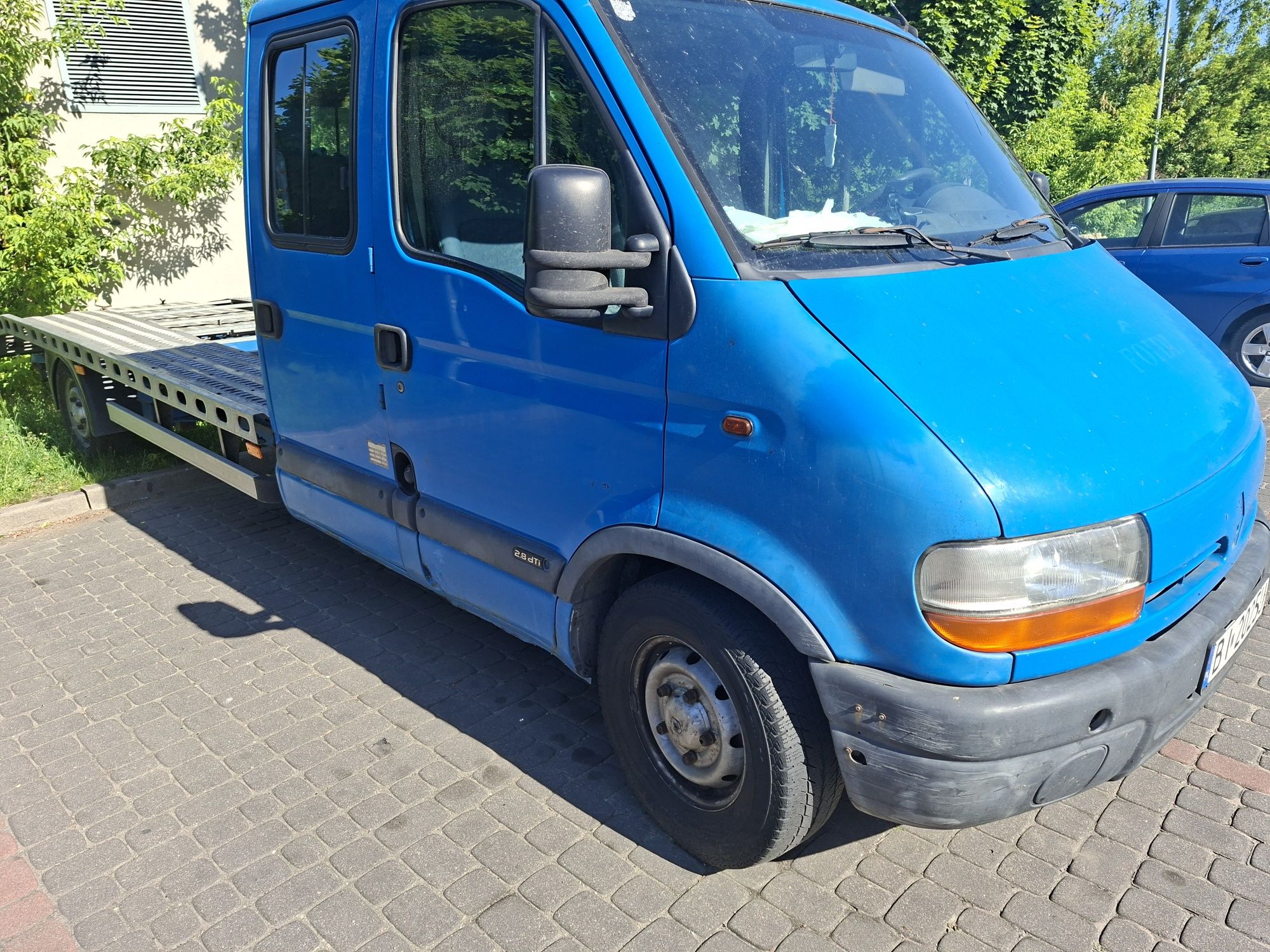 Renault Master 2.8dti autolaweta 7osob.Stan BDB.Okazja.Zamiana.