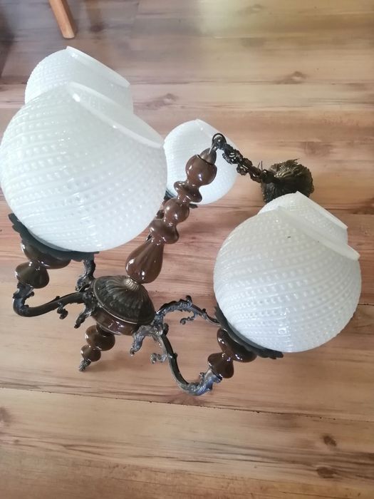 Lampa wisząca i kinkiet