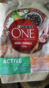 Karma dla małych psów Purina One Mini/Small Active Kurczak i ryż 800g
