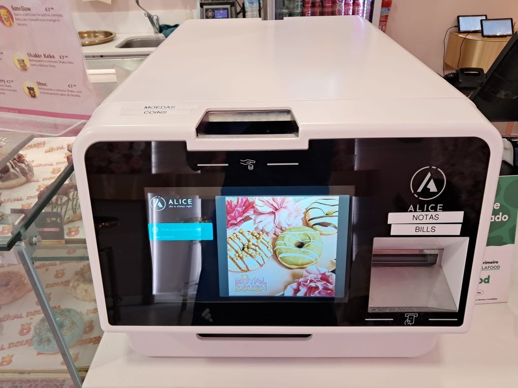 Máquina de pagamento automática Alice.