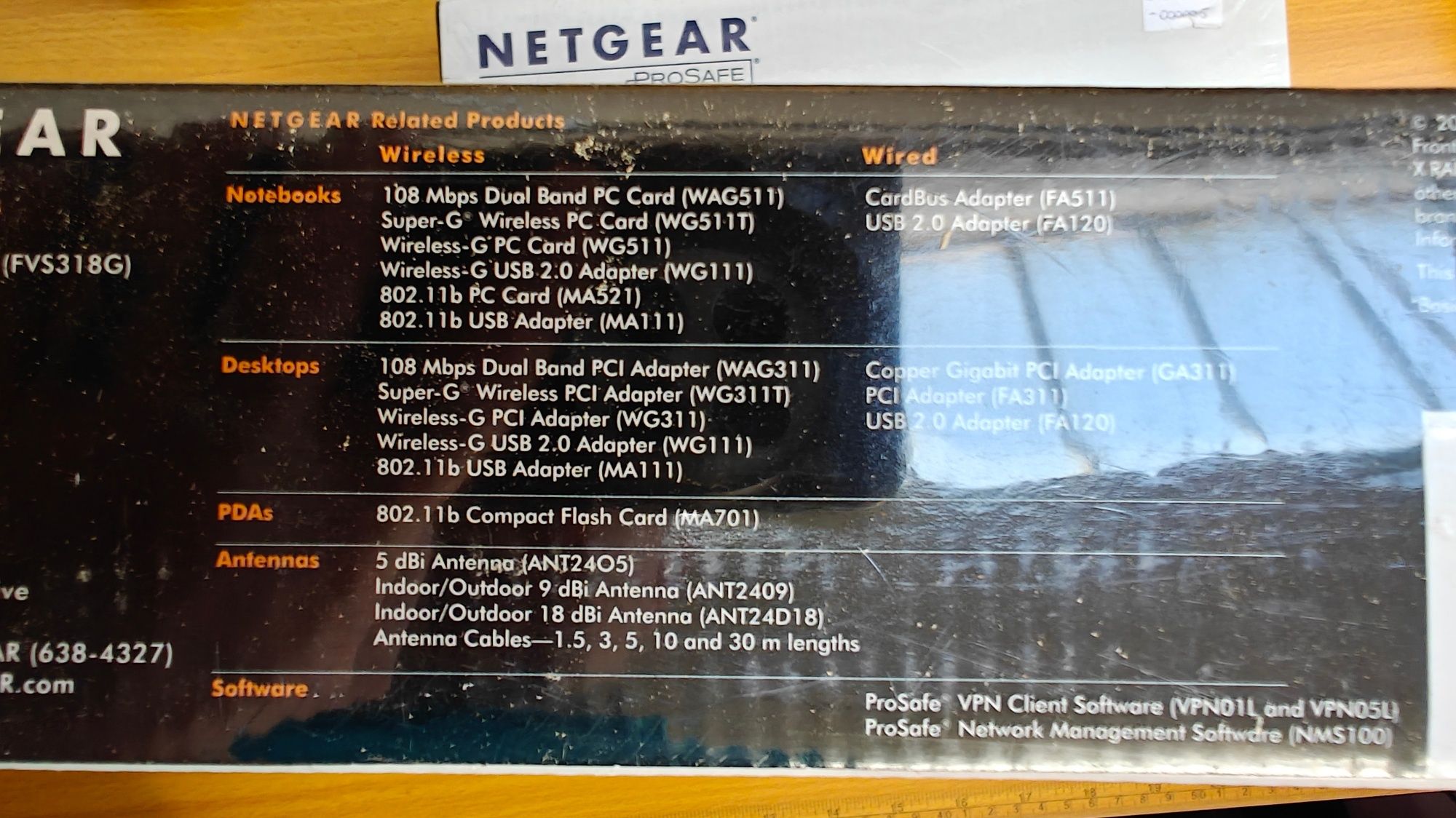 Netgear ProSafe™ 8-port Gigabit VPN Firewall FVS318G
