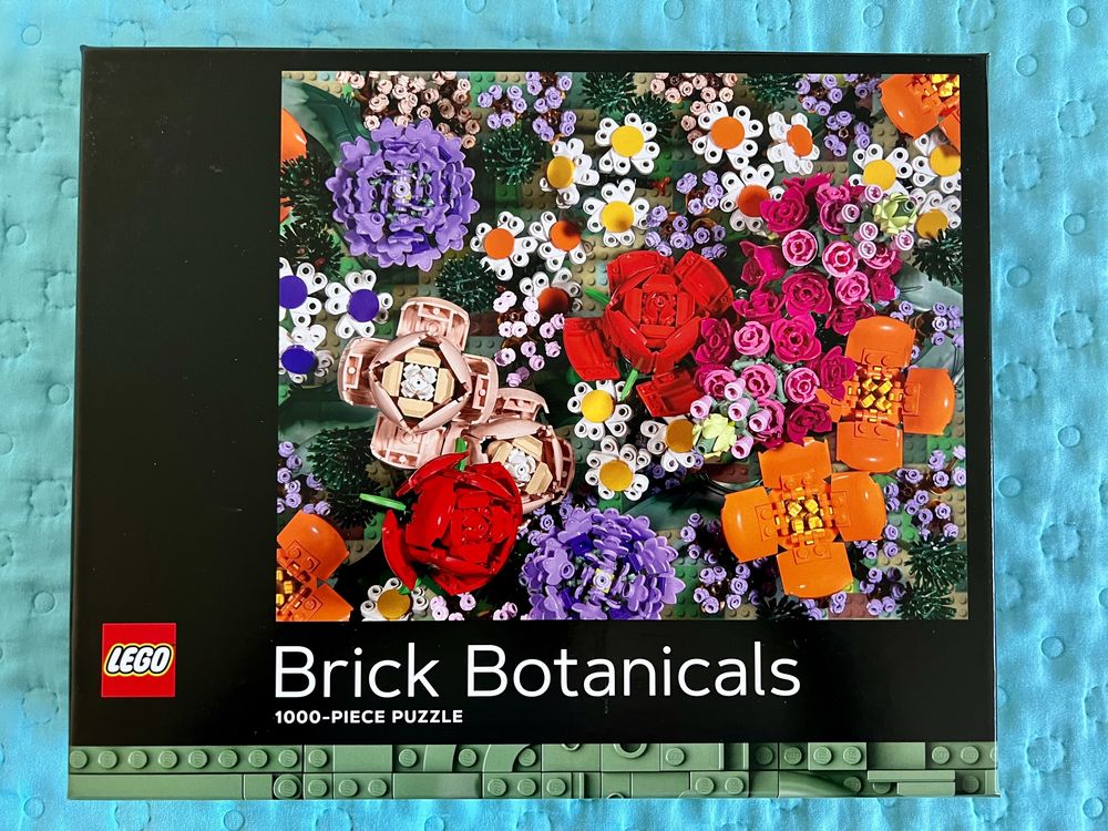 Puzzle Lego z 1000 elementów Brick Botanicals