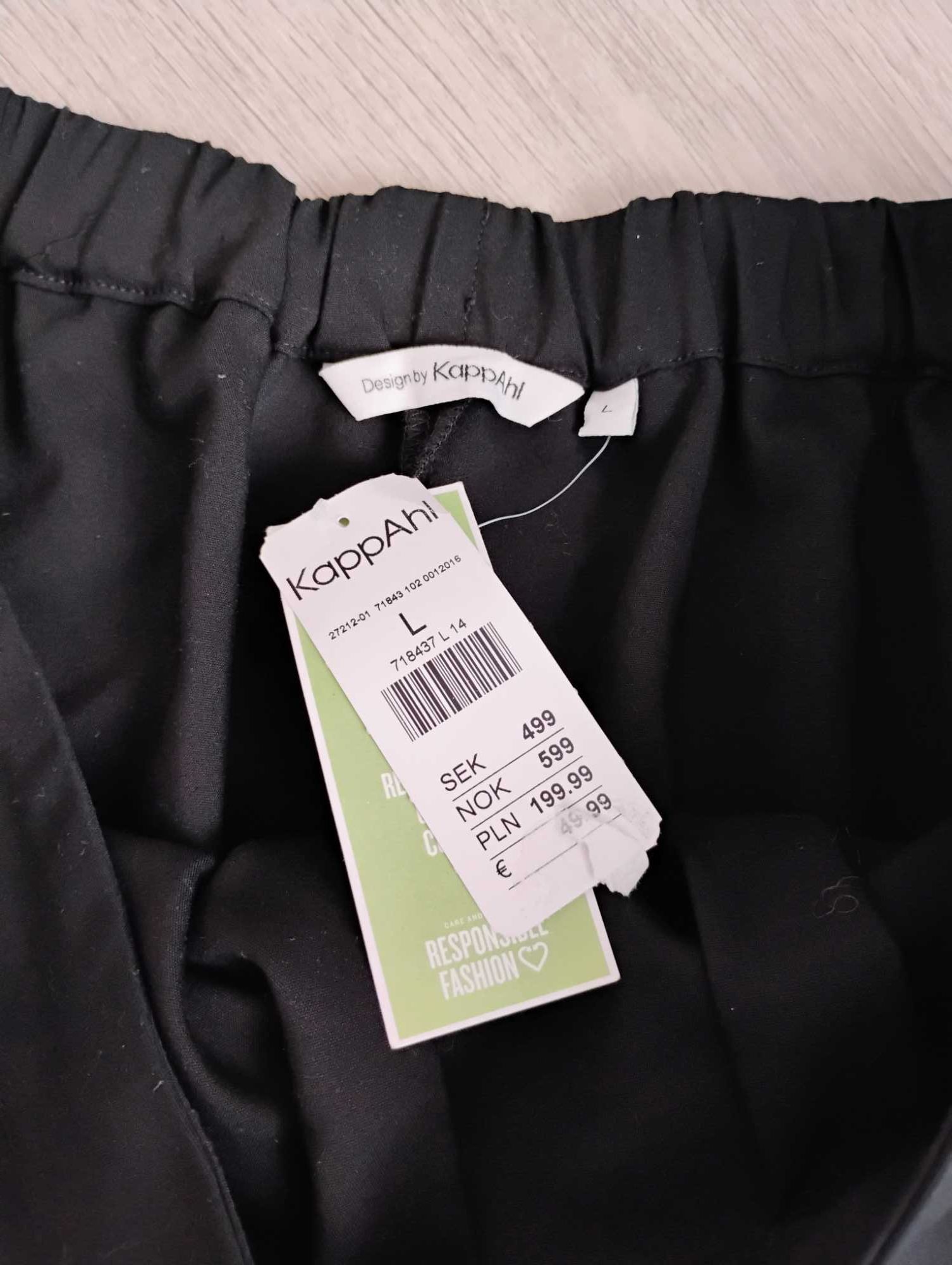 Spódniczka midi KappAhl nowa 40 L czarna elegancka wizytowa nowa