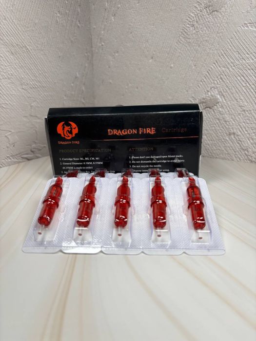 Голки для тату DRAGON FIRE 50 шт