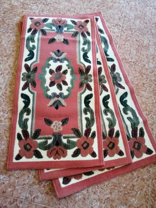 lindos tapetes floridos