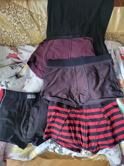 Bokserki męskie 3szt roz M cena 5zlotych