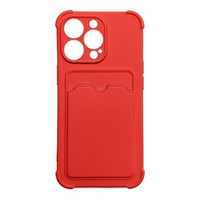 Etui Card Armor Case do iPhone 12 Pro - Czerwony