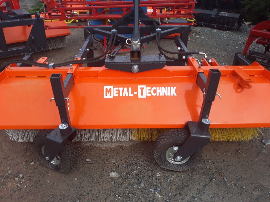 Zamiatarka 2,4m Metal Technik zaczep 3w1 tuz-euro ramka-widły DOSTAWA