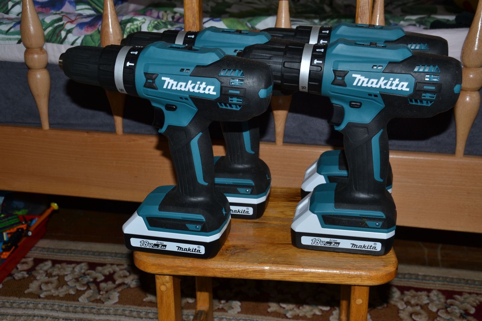 Шоруповерт 2 акум Makita HP 488 D 18V original Belgium