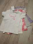T-shirt bluzka 5pack 74cm