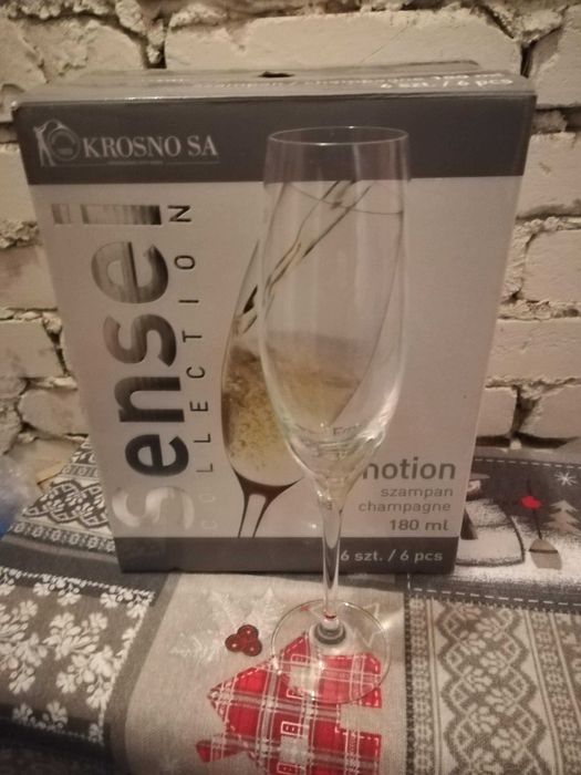Kieliszki SZAMPAN KROSNO Colection SENSEI 6szt. 180ml
