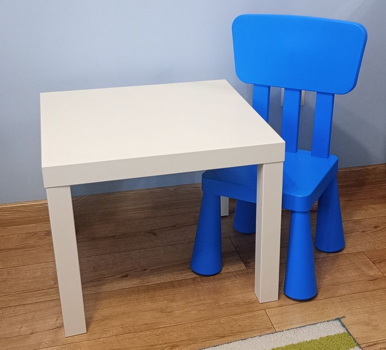 Stolik dziecięcy + krzesło firmy IKEA