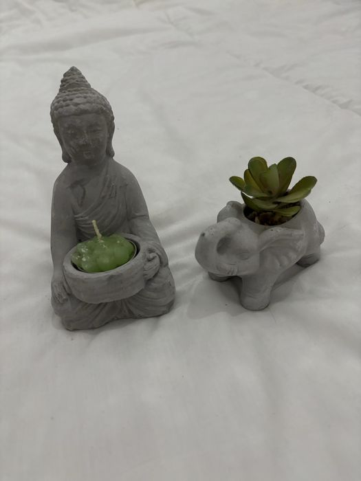 Duas estatuas de decoracao