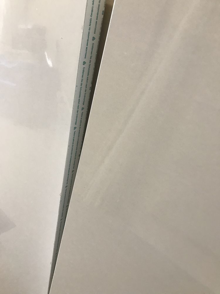Blat kuchenny laminowany biały połysk