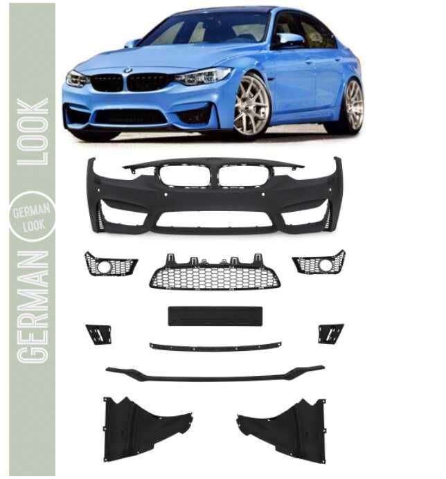 Para-choque frontal de desempenho BMW F30 F31 Look Pack M3 EVO