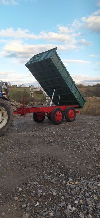 Przyczepa Wywrotka Kiper 3 strony  tandem