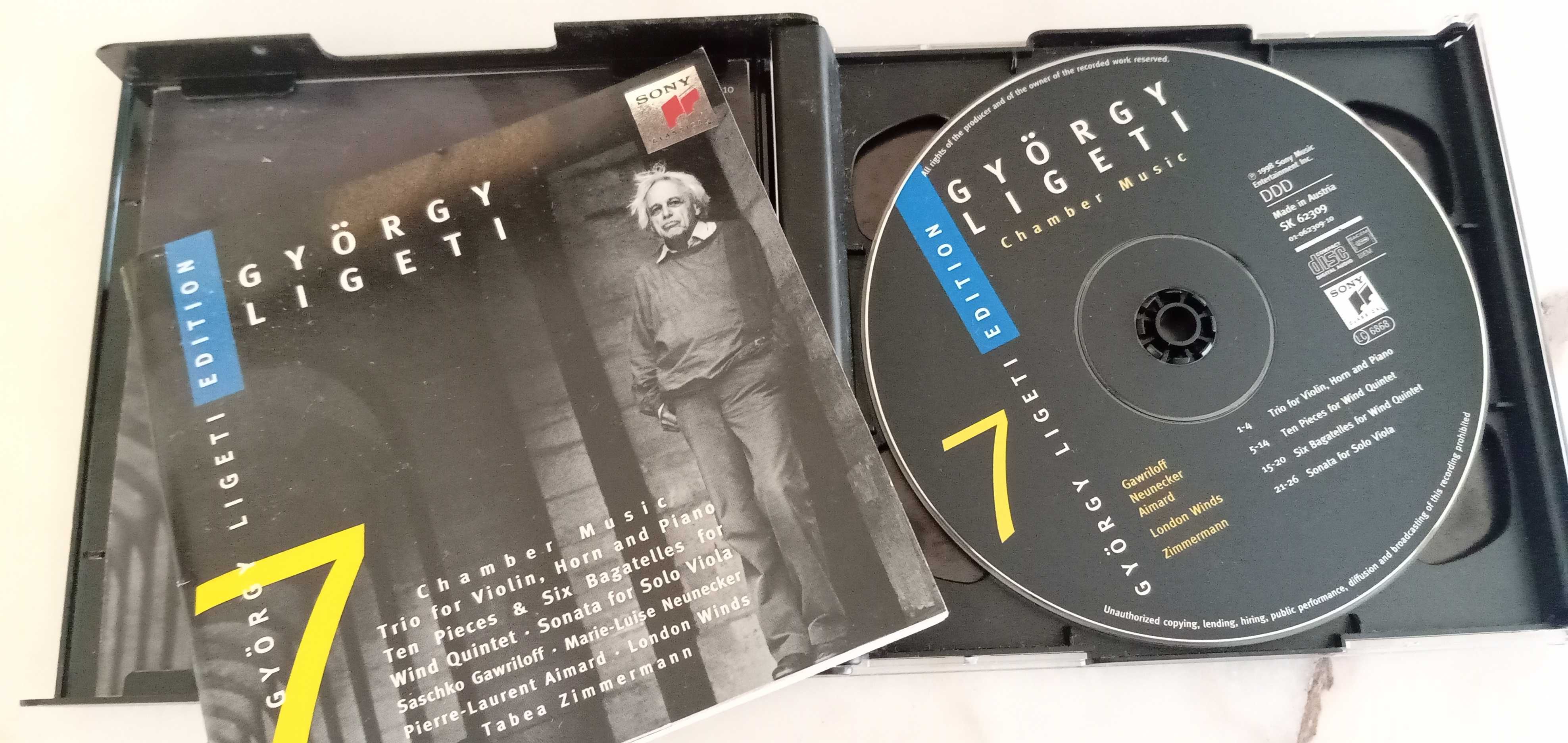 Ligeti - Chamber Music (Zimmermann) Sony CD