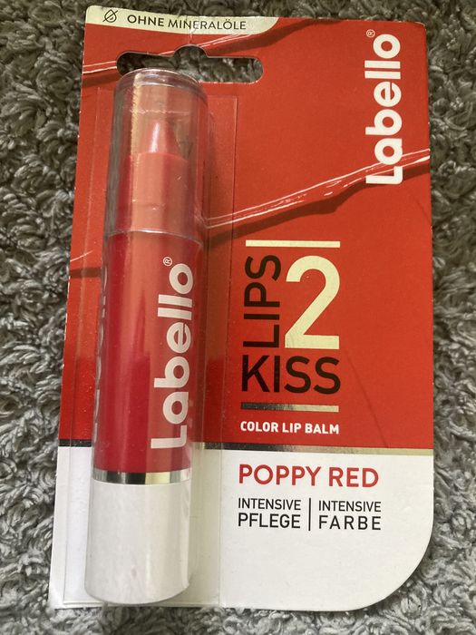 Labello Color Lip Balm Poppy Red