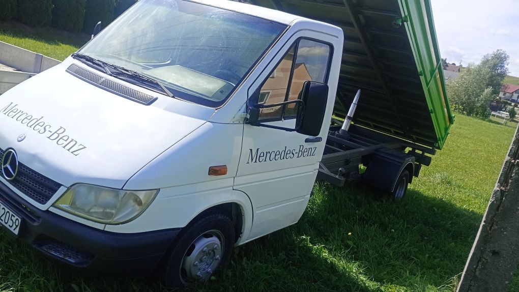 Sprinter 412 wywrotka na3strony