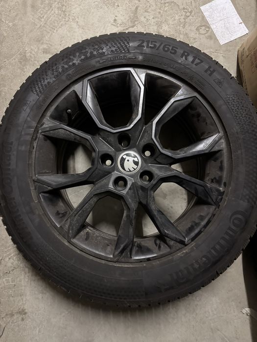Нові диски 5х112 R17 з новою резиною Continental WinterContact TS870P