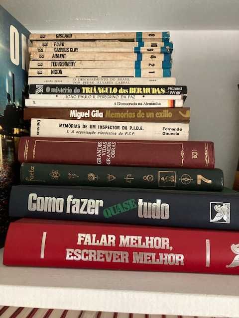 Livros para destralhar (de vários temas)