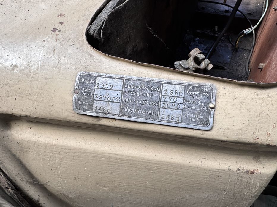 Wanderer W23. Wanderer 1938