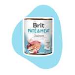 Brit Pate&Meat Salmon Łosoś 6x800g Karma mokra dla psa