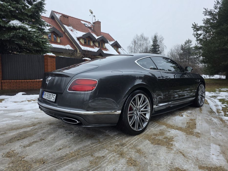 Bentley Continental GT Speed W12 2017r. Faktura 23% Salon Polska