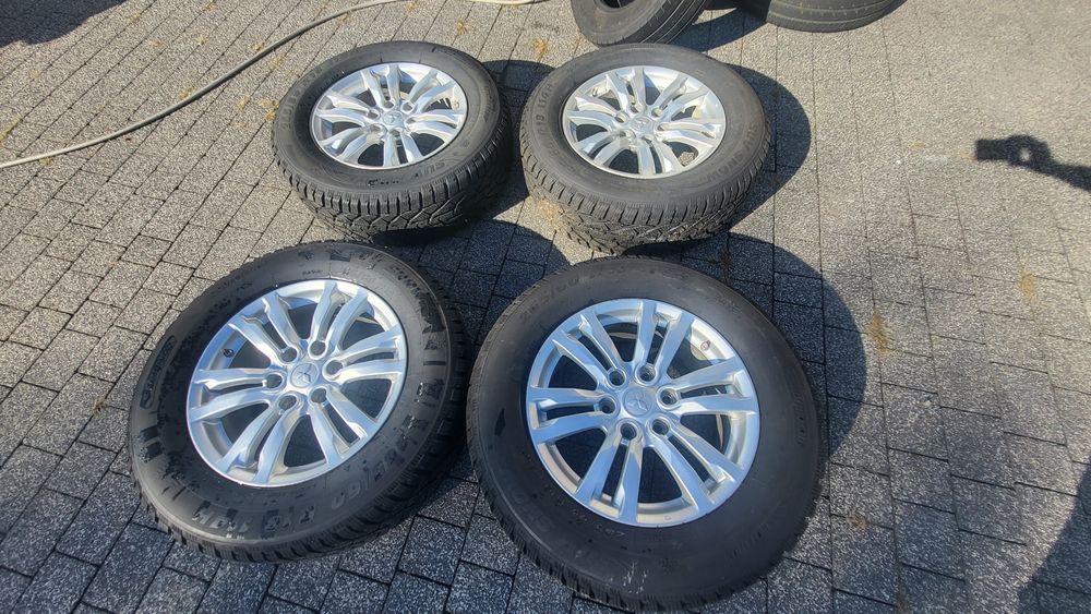 Koła zimowe mitsubishi pajero 265/60/18 l200 i inne   6x139,7