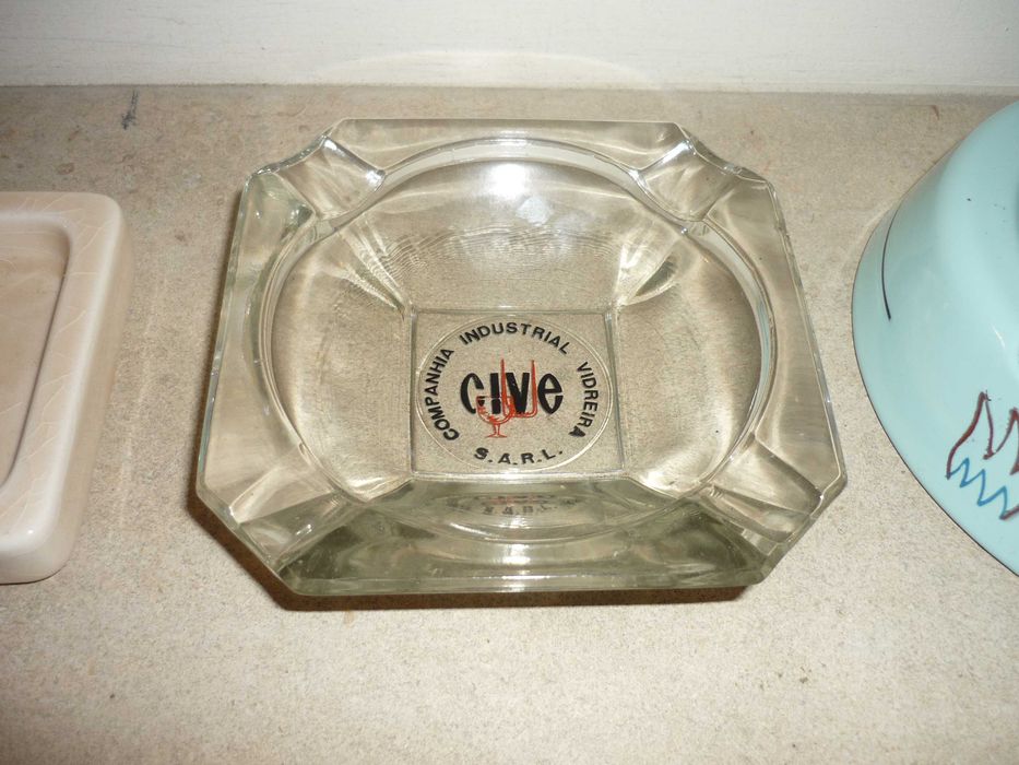 lote cinzeiros vintage coleccao