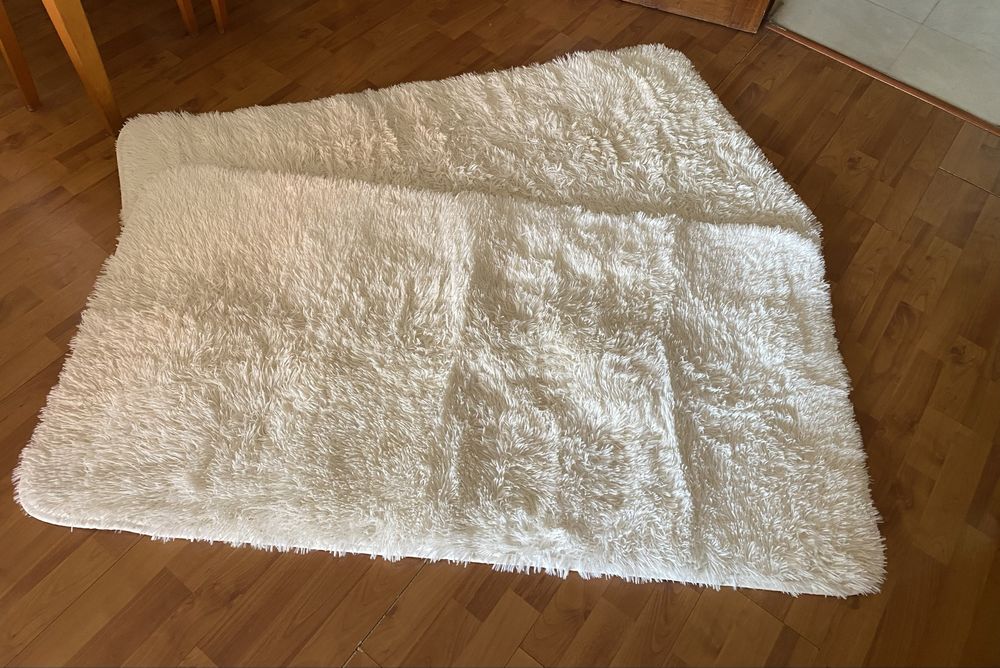 Tapetes quarto ou sala Amazon Branco antiderrapante