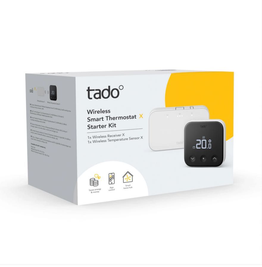 Tado° Bezprzewodowy Inteligentny Termostat X –zestaw startowy pod piec