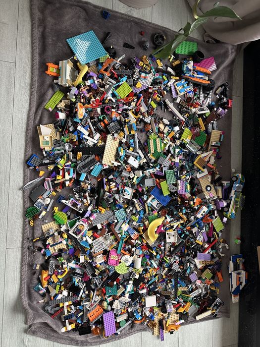 Miks mix klocki lego ok. 8-9kg City, Technic, Family i inne