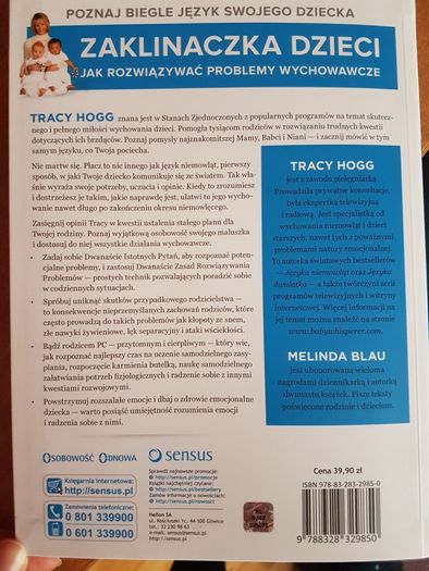 Zaklinaczka dzieci Tracy Hogg