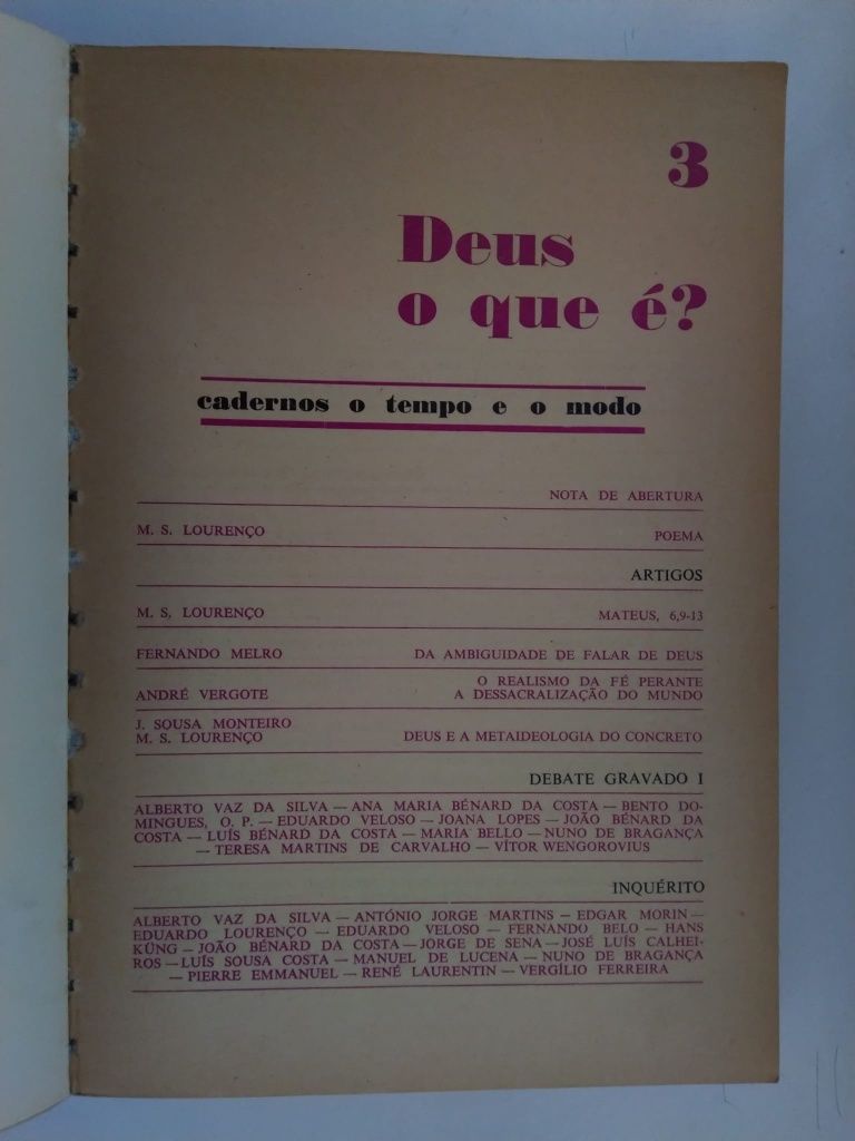 Religião . . . . .