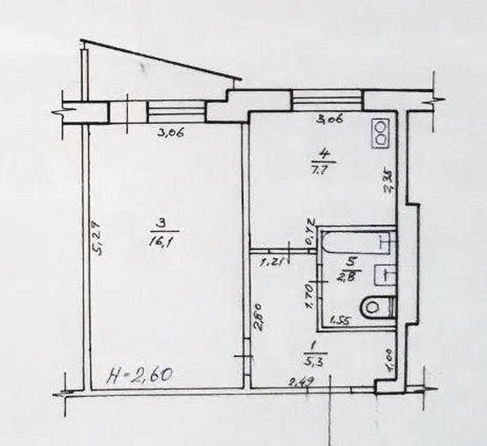 Продам 1-но кімнатну чешку з ремонтом, 7хв. до метро