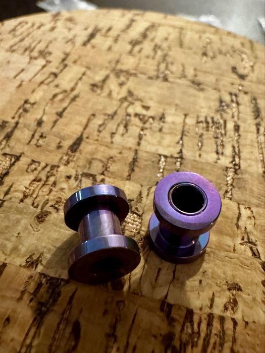 Tytanowe kolorowe tunele 6mm