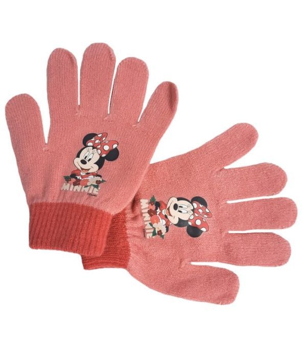 Rękawiczki Dla Dziewczynki Na Jesień Myszka Minnie