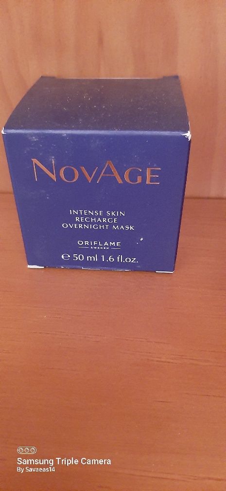 Máscara de Noite Intense Skin Recharge NovAge