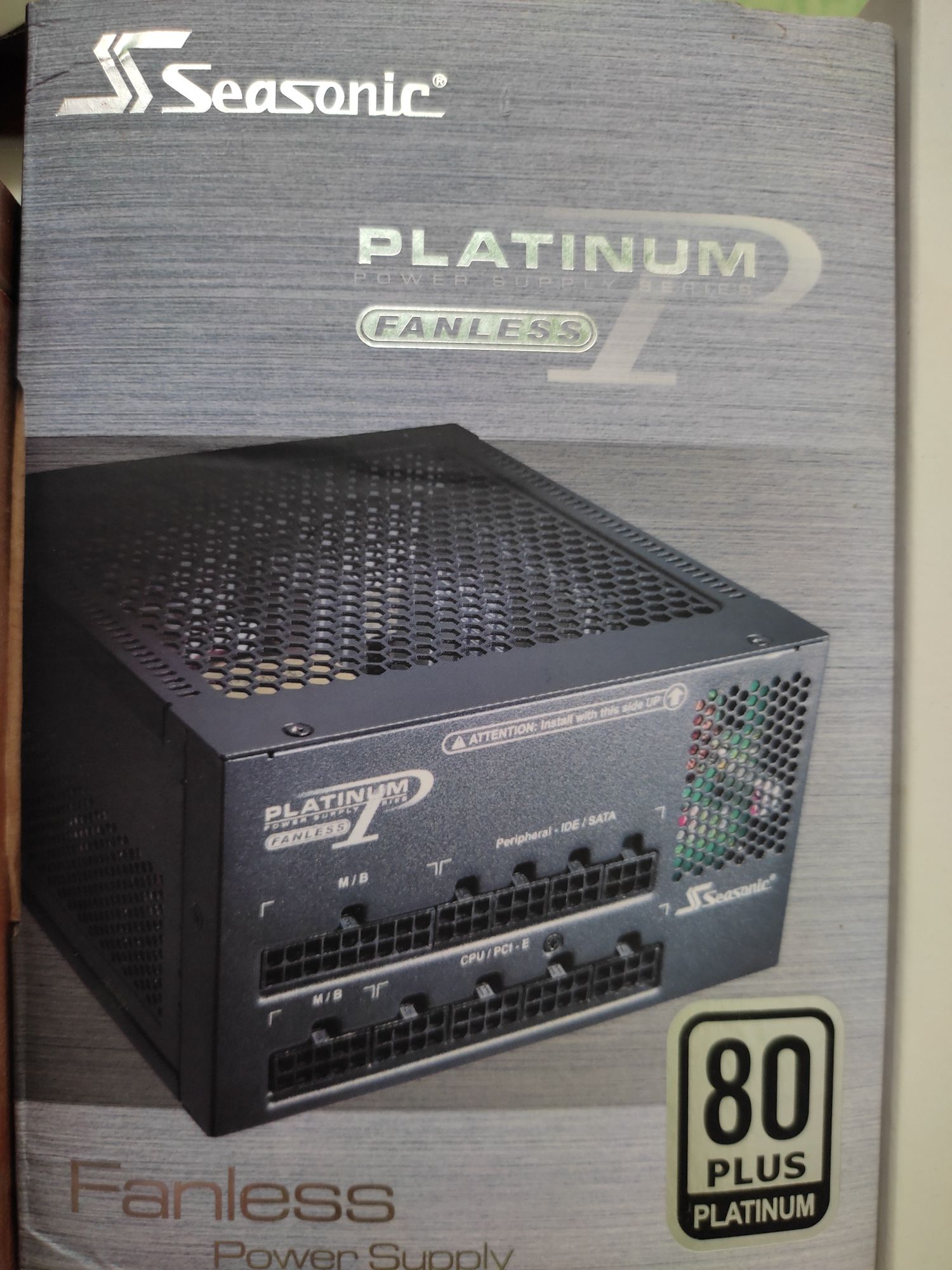 Seasonic Platinum 460 ВТ WT Platinum   Fanless безвентиляторный