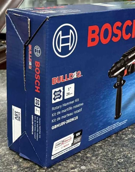 Bosch Bulldog GBH18V-26 перфоратор аккумуляторный безщеточный